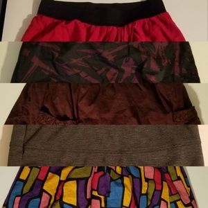 5 pack of skirts (Medium 8-10)